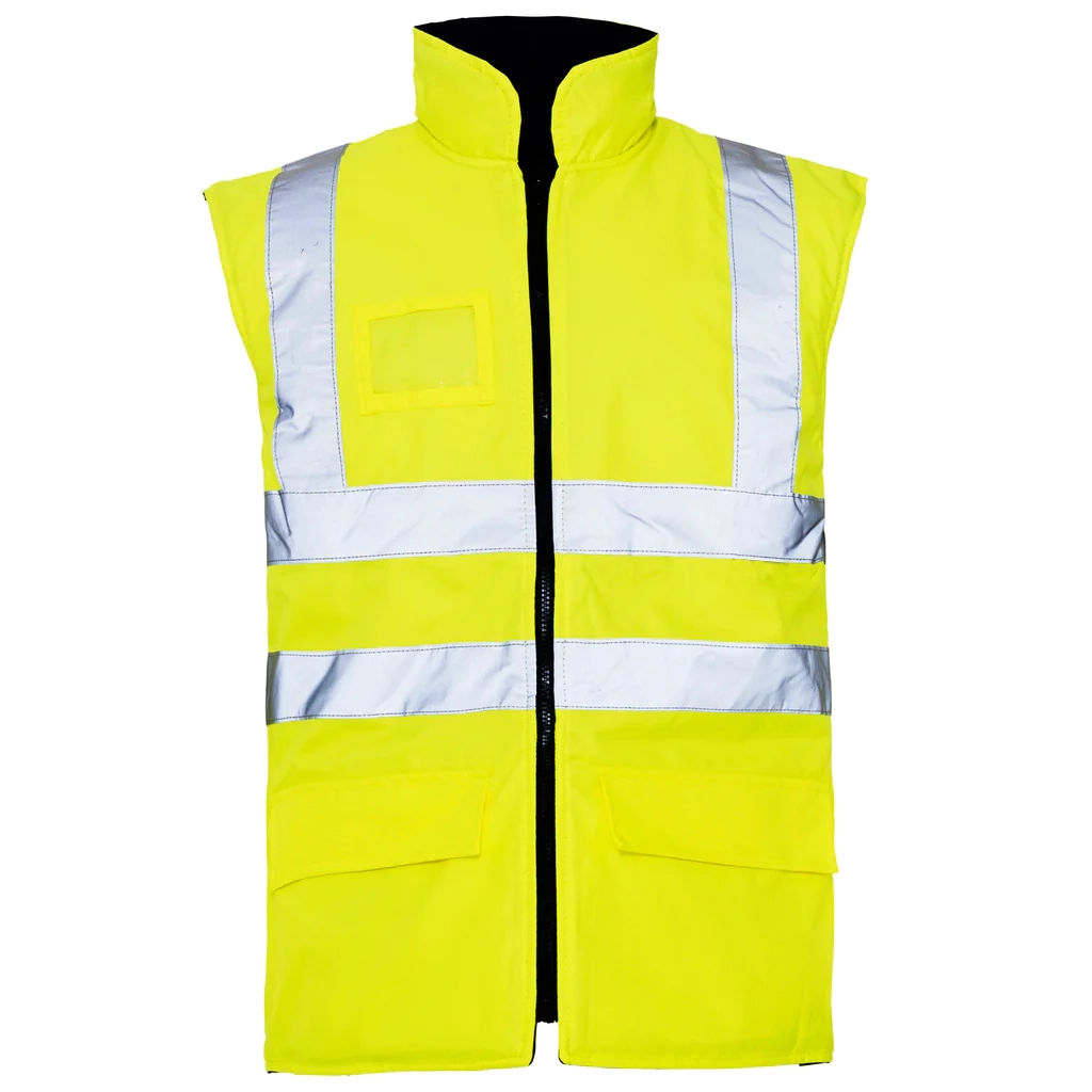 HI VIS INTERACTIVE BODYWARMER