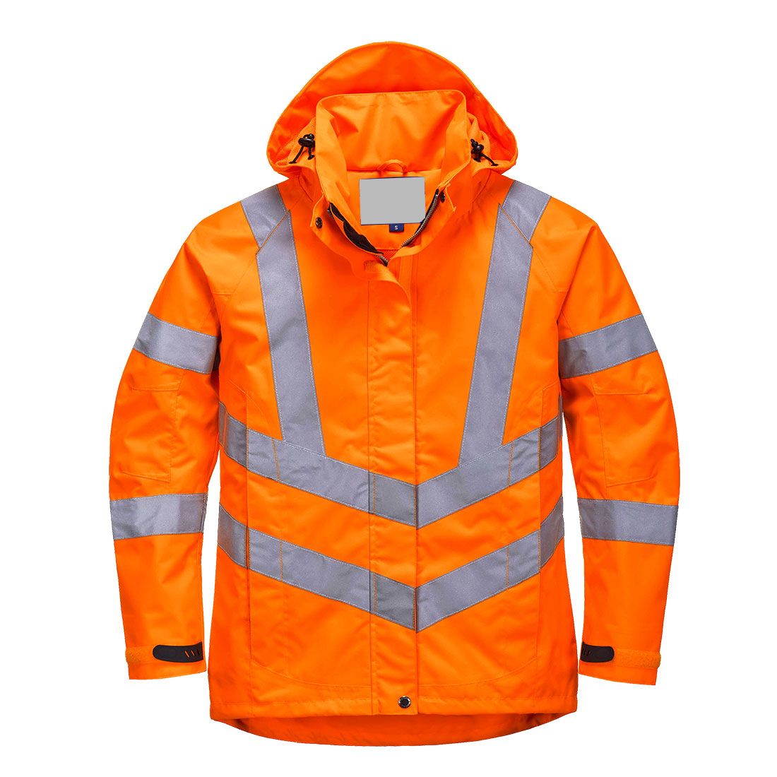 Hi-Vis Womens Breathable Rain Jacket