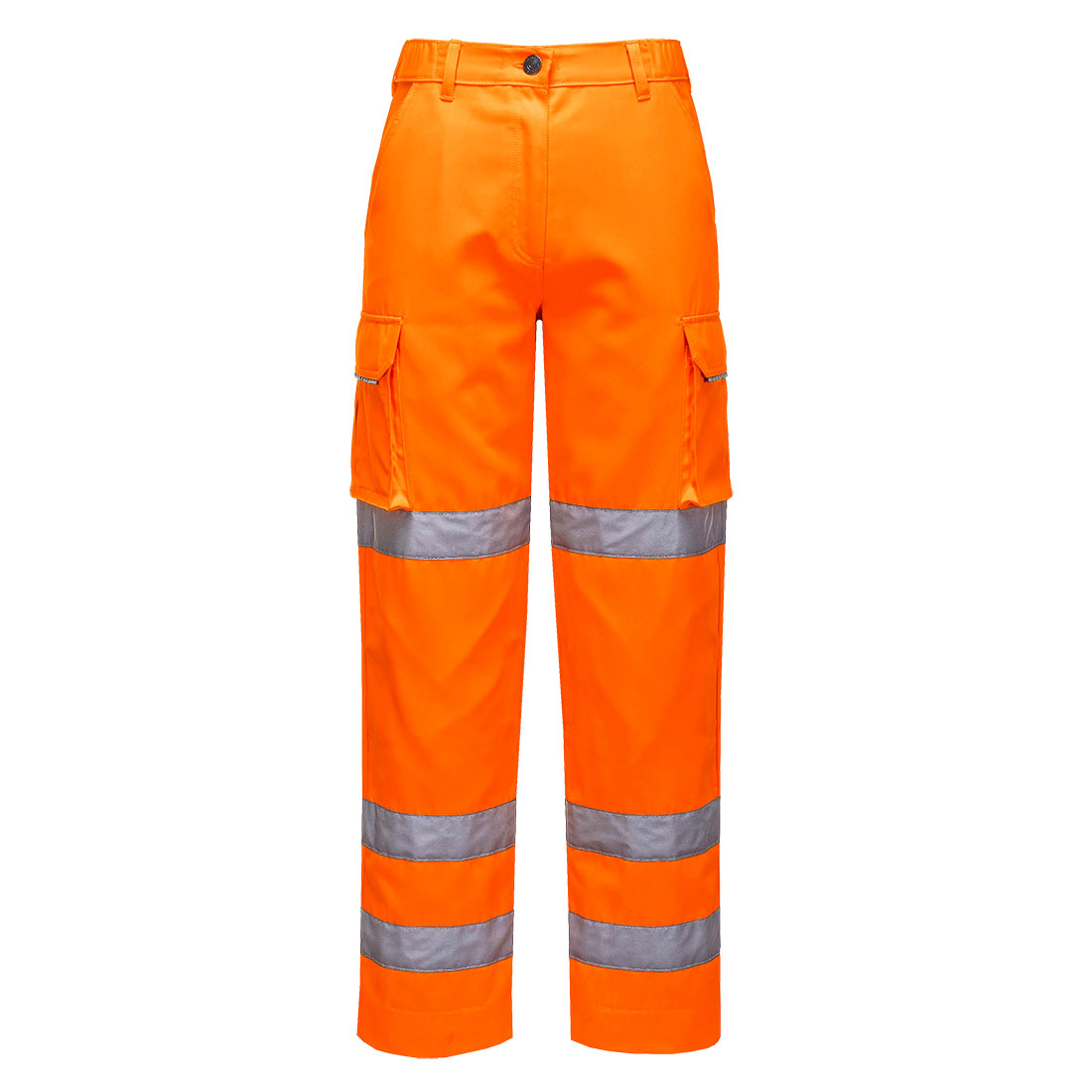 Hi-Vis Womens Three Band Work Trousers