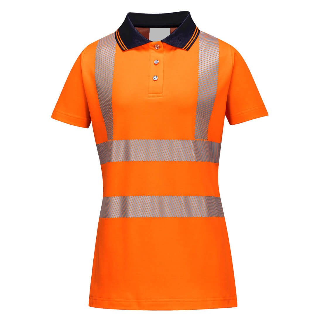 Hi-Vis Womens Cotton Comfort Pro Polo Shirt